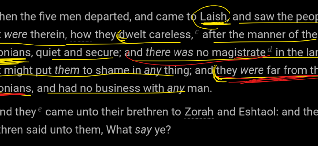 Lessons from the people of Laish